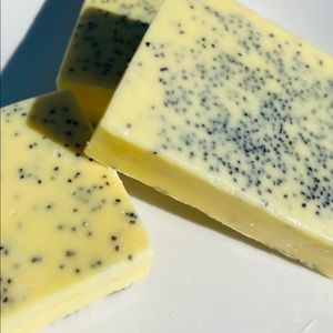 Lemon Poppyseed facial bars